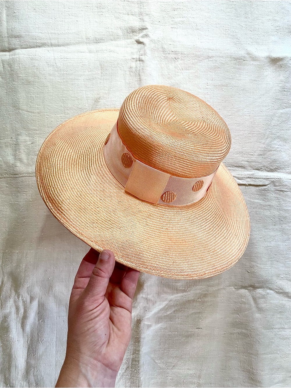 VTG Oscar De La Renta Millinery Sun Hat